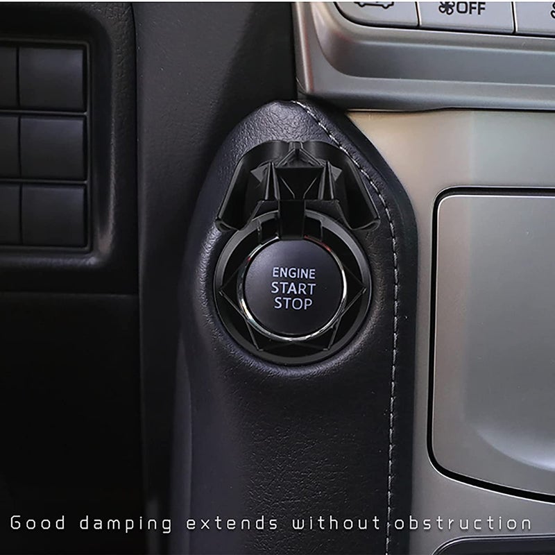 DmStore Car Push Start Button Cover, Car Accessories Engine Start Stop Button Cover, Car Decor Automotive Interior, Fun Car Accessories Gifts for Men Unique - Image 2